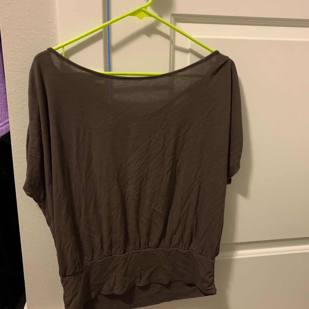 Brown shirt